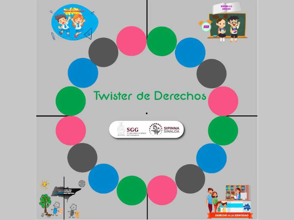 Twister derechos de niñas, niños y adolescentes